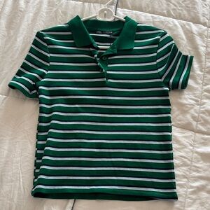 Zara striped polo
